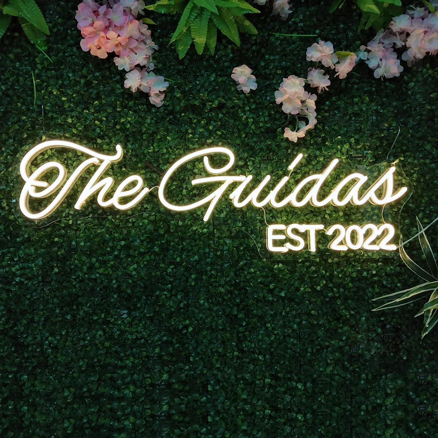 LED Neon Name Sign - Personalized Wall Light for Bedroom, Wedding & Room Decor