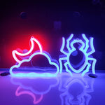 2-Sided LED Neon Sign - Double-Sided Illuminated Wall Light for Store, Bar & Business