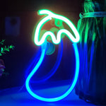 2-Sided LED Neon Sign - Double-Sided Illuminated Wall Light for Store, Bar & Business