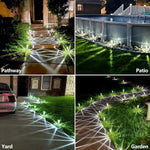 10-Pack Solar LED Pathway Lights – Waterproof Outdoor Garden Lighting