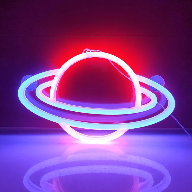 2-Sided LED Neon Sign - Double-Sided Illuminated Wall Light for Store, Bar & Business