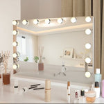 Hollywood Style LED Vanity Mirror - Lighted Makeup Mirror for Bedroom, Dressing Table & Beauty Room