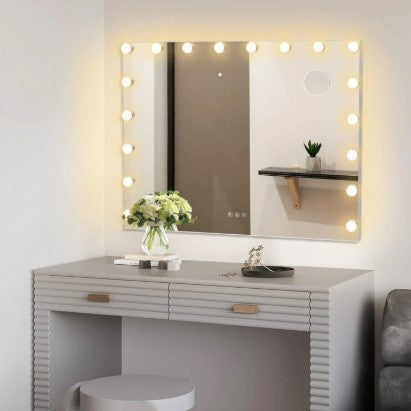 Hollywood Style LED Vanity Mirror - Lighted Makeup Mirror for Bedroom, Dressing Table & Beauty Room