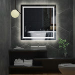 RGB LED Vanity Mirror - Color-Changing Lighted Makeup Mirror for Bedroom & Beauty Room