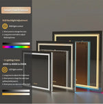RGB LED Vanity Mirror - Color-Changing Lighted Makeup Mirror for Bedroom & Beauty Room