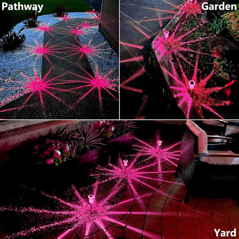 10-Pack Solar LED Pathway Lights – Waterproof Outdoor Garden Lighting