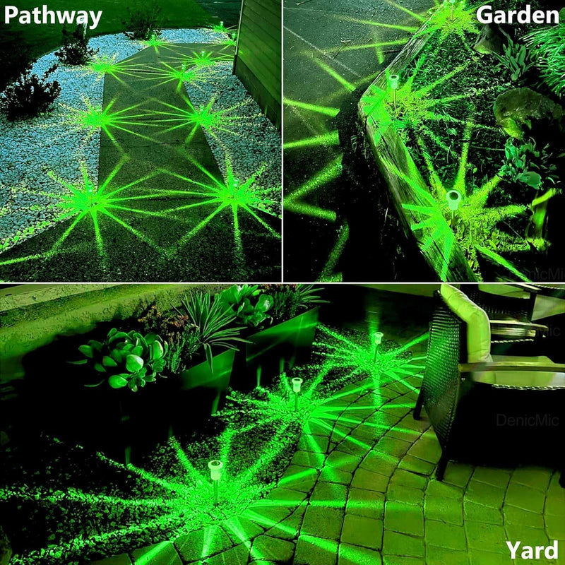 10-Pack Solar LED Pathway Lights – Waterproof Outdoor Garden Lighting