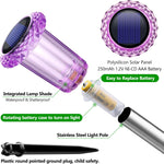 10-Pack Solar LED Pathway Lights – Waterproof Outdoor Garden Lighting