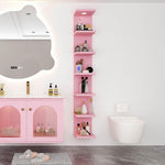 7-Tier LED Wall Shelf – Modern Floating Shelves with LED Lighting for Home & Bedroom Decor
