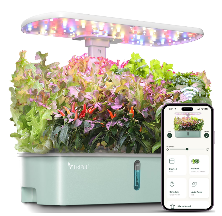 Smart LED Plant Growing System – APP & WiFi Controlled Full Spectrum Indoor Garden Kit