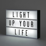 LED Light Box Sign – Customizable Message Display Board