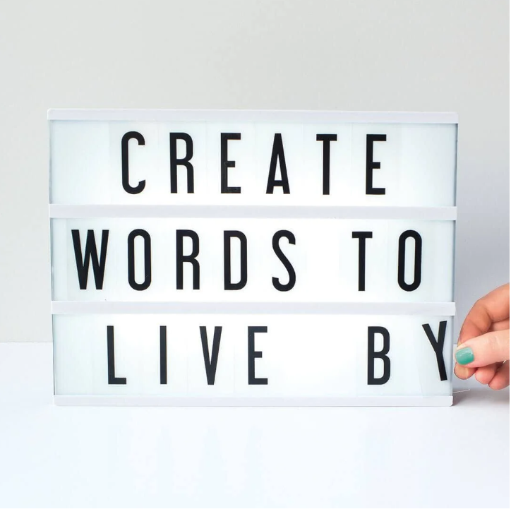 LED Light Box Sign – Customizable Message Display Board