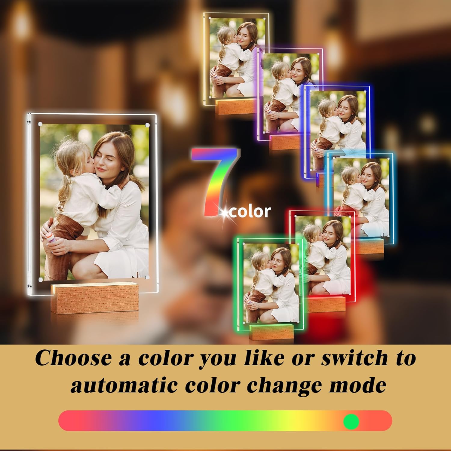LED Photo Frame – Light Up Decorative Picture Frame
