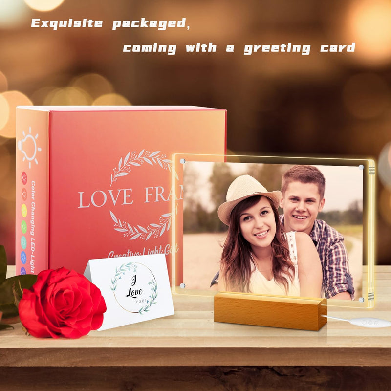 LED Photo Frame – Light Up Decorative Picture Frame