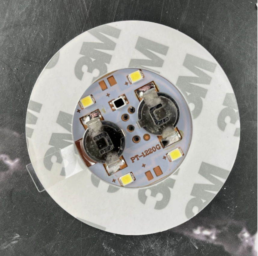 LED Coasters Set of 4 – White Light Up Drink Coasters