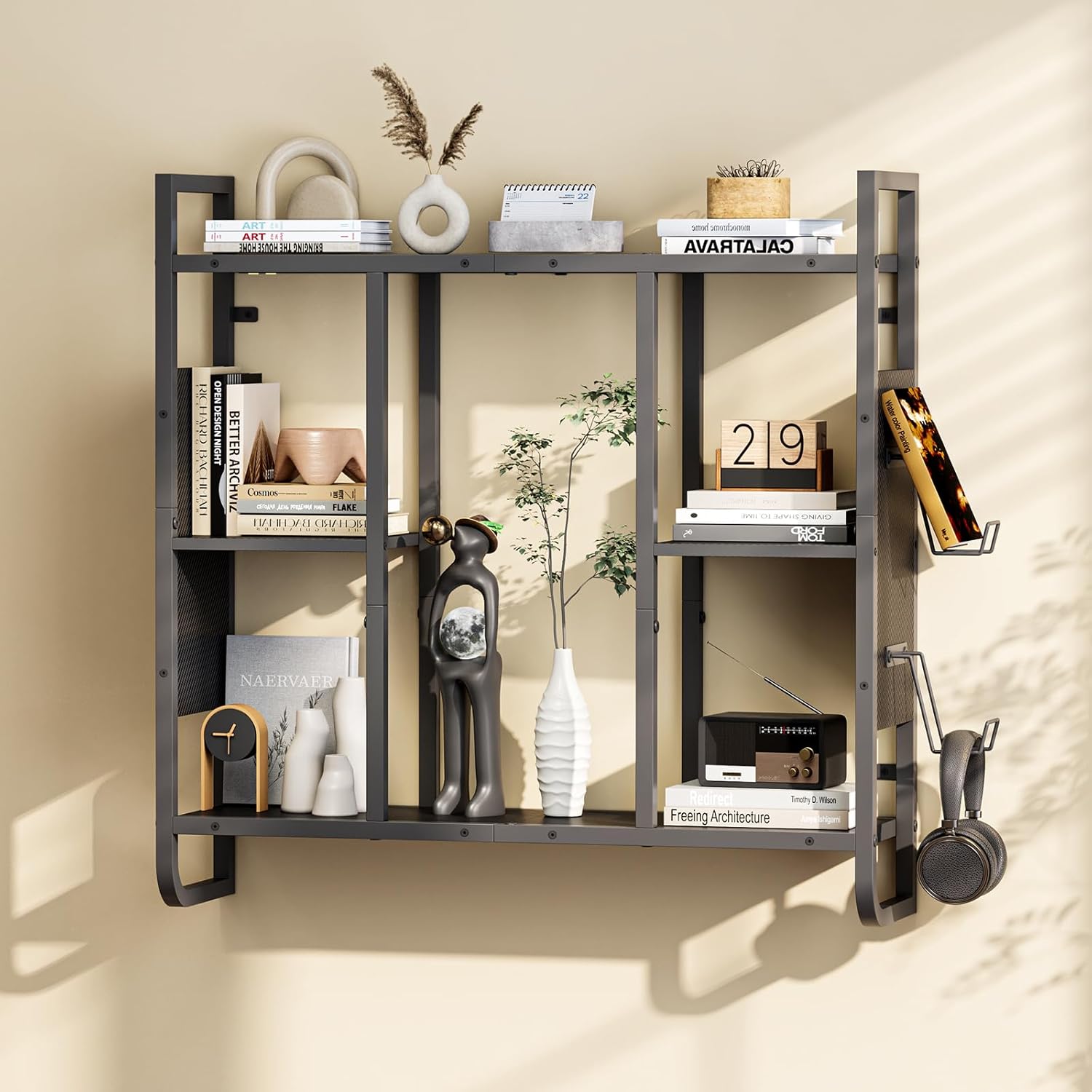 LED Gaming Shelf – RGB Floating Wall Shelf for Gaming Setup & Controller Display