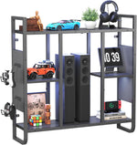 LED Gaming Shelf – RGB Floating Wall Shelf for Gaming Setup & Controller Display