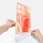 LED Acrylic Sign Holder – Illuminated Display Stand for Business