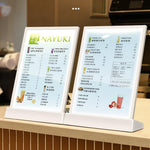 LED Acrylic Sign Holder – Illuminated Display Stand for Business