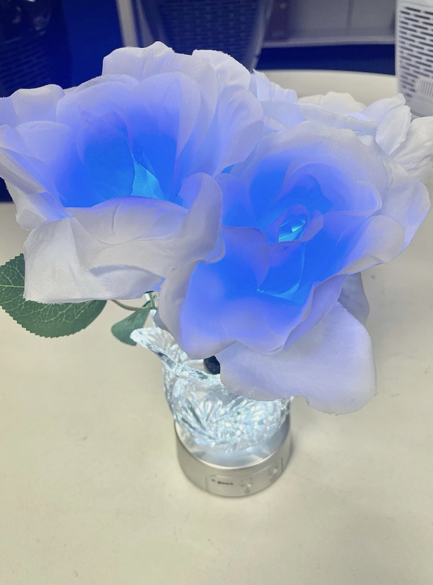 LED Decorative Vases – Rechargeable LED Color changing Flower Light