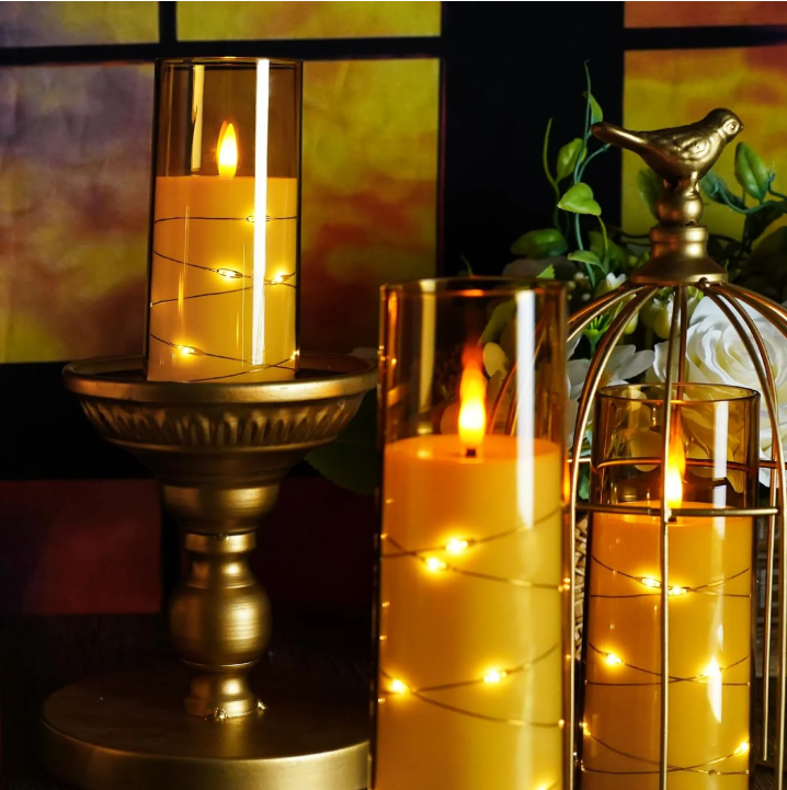 LED Flameless Candles Set – Realistic Flickering Battery Candles
