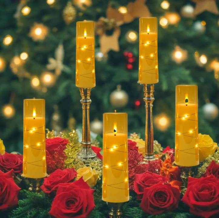 LED Flameless Candles Set – Realistic Flickering Battery Candles