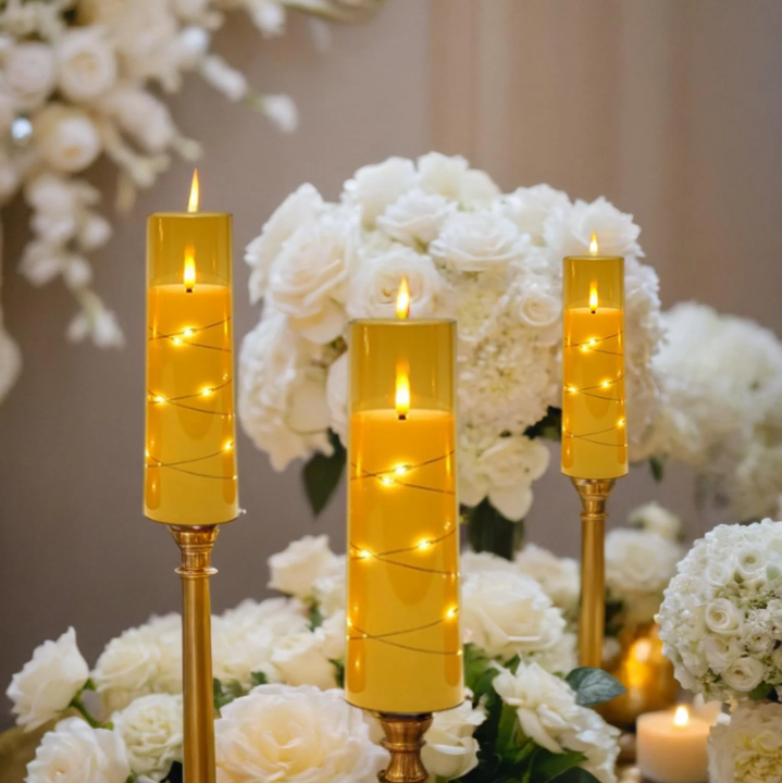 LED Flameless Candles Set – Realistic Flickering Battery Candles