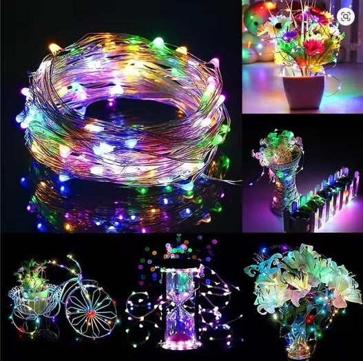 USB LED String Lights – Flexible Fairy Lights for Bedroom, Desk & Home Decor