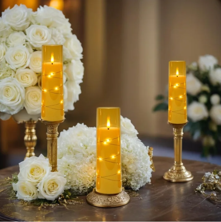 LED Flameless Candles Set – Realistic Flickering Battery Candles