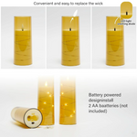 LED Flameless Candles Set – Realistic Flickering Battery Candles
