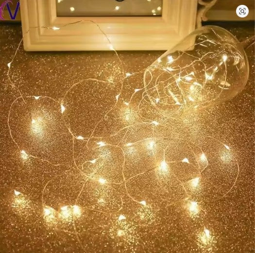 USB LED String Lights – Flexible Fairy Lights for Bedroom, Desk & Home Decor