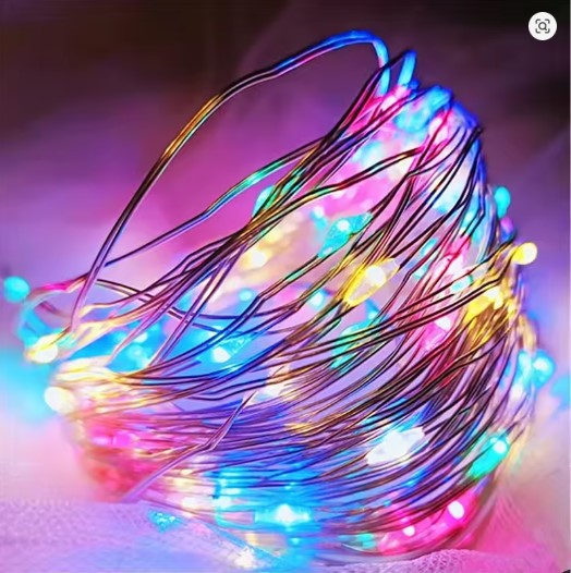 USB LED String Lights – Flexible Fairy Lights for Bedroom, Desk & Home Decor