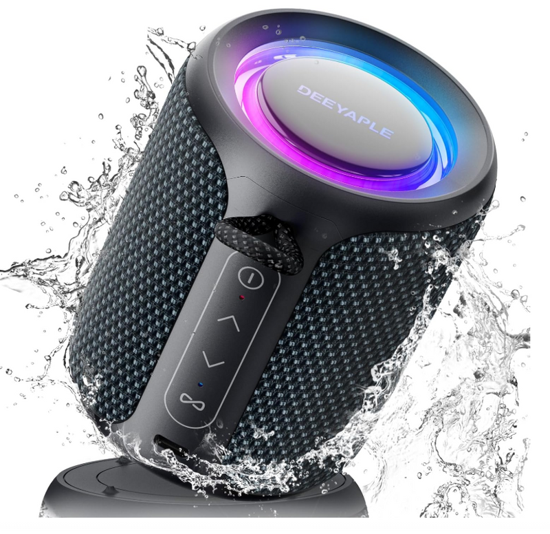 LED Bluetooth Speaker Light – Color Changing Wireless Party Speaker