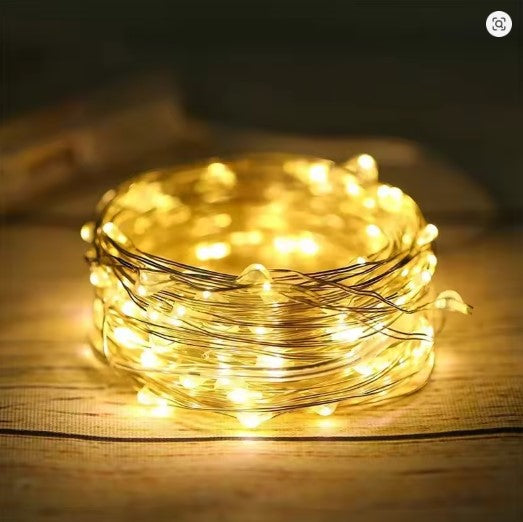 USB LED String Lights – Flexible Fairy Lights for Bedroom, Desk & Home Decor
