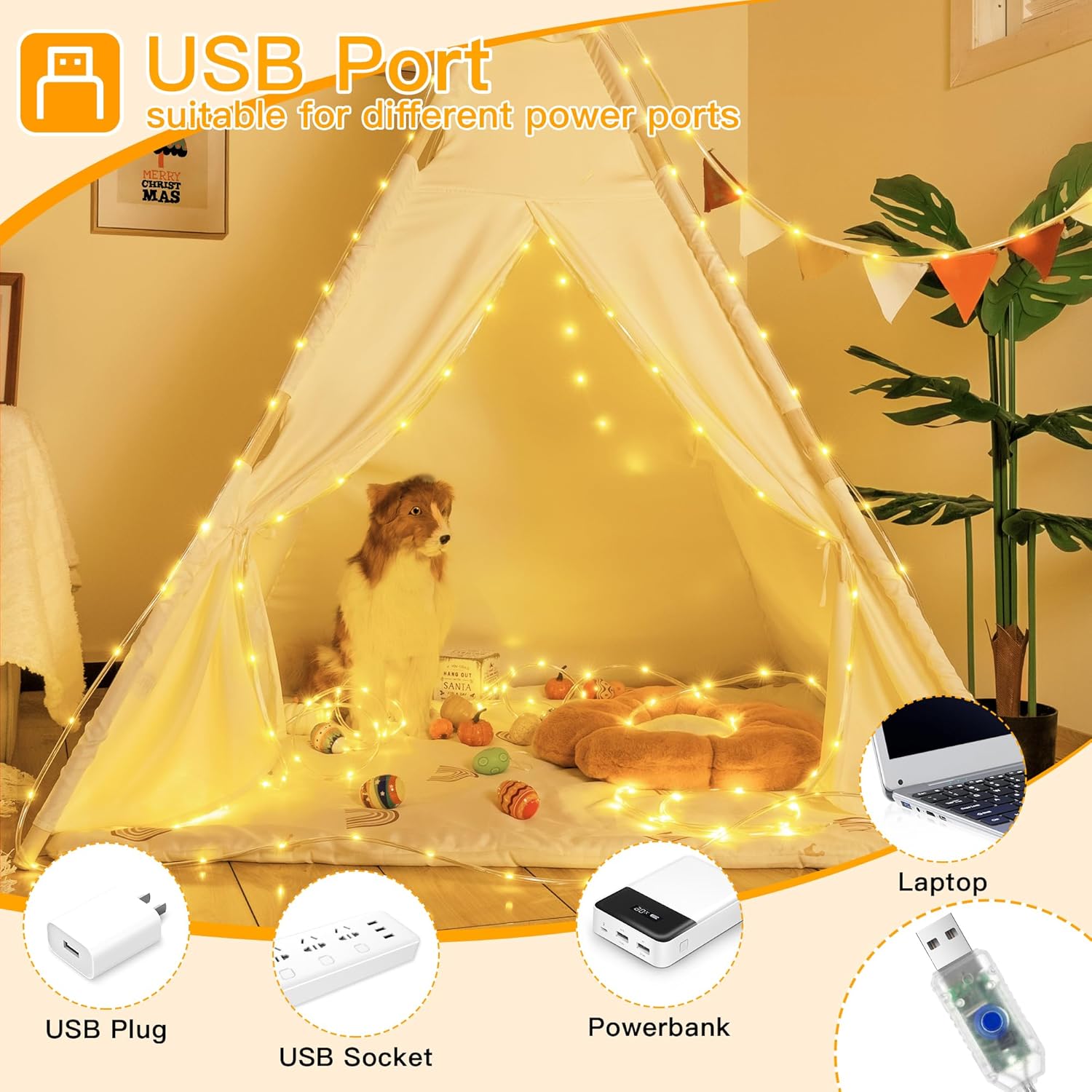 Color-Changing LED Rope Lights – Flexible RGB LED Strip Lights for Home, Party & Outdoor Decor