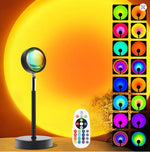 LED Sunset Projection Lamp – Aesthetic Room Night Light for Bedroom & Home Decor