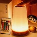LED Color-Changing Night Light – Dimmable, Touch-Control, Mood & Kids Bedroom Lamp