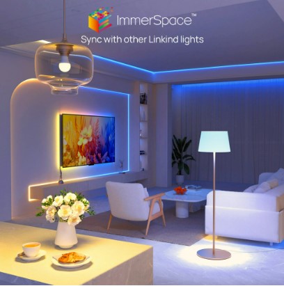 Smart RGB LED Light Bulbs – WiFi/APP Controlled Color Changing Smart Bulbs for Home & Room