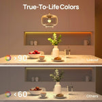 Smart RGB LED Light Bulbs – WiFi/APP Controlled Color Changing Smart Bulbs for Home & Room