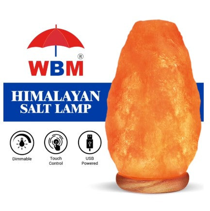 Himalayan Salt Lamp with LED – Natural Crystal Night Light for Bedroom & Home Decor