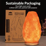 Himalayan Salt Lamp with LED – Natural Crystal Night Light for Bedroom & Home Decor