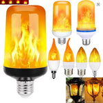 LED Flame Effect Bulb – Flickering Decorative Light for Home, Patio & Fireplace