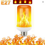 LED Flame Effect Bulb – Flickering Decorative Light for Home, Patio & Fireplace