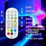LED Cloud Lamp DIY Kit – Multicolor Changing Strip Lights Wireless Remote APP