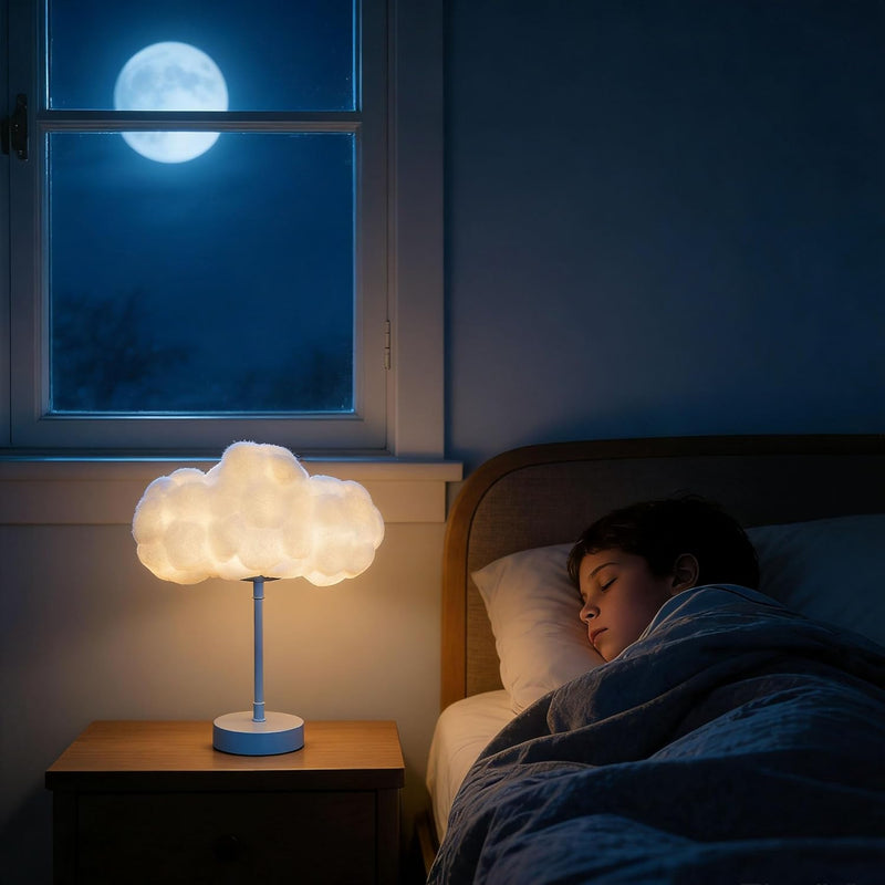 LED Cloud Lamp DIY Kit – Multicolor Changing Strip Lights Wireless Remote APP