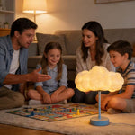 LED Cloud Lamp DIY Kit – Multicolor Changing Strip Lights Wireless Remote APP