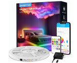 Smart LED Strip Lights 16.4ft – App & Remote Controlled RGB Lights for Bedroom