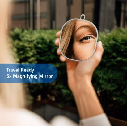 Tabletop LED Makeup Mirror - Lighted Vanity Mirror for Bedroom, Dressing Table & Beauty Room