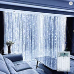 LED Curtain Lights 300 LEDs – Fairy String Lights for Bedroom, Party & Home Decor