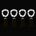 LED Wine Bottle Lights – 10 Pack 20 LED Waterproof Battery Operated Decorative Glow Lights